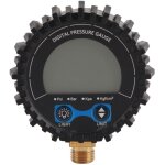 Manomtre numrique pour pneus, plage de 3  200 psi, lcd rtroclair, lecture prcise, universel pour ...