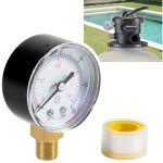 Manom�tre de pression pour filtre de piscine ecx270861 interface standard 1 / 4  npt cadran haute d�finition ...