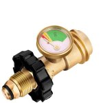 Manomètre propane - pour bouteilles de gaz - pour appareils de chauffage en extérieur, barbecue, camping ... Manomètre propane - pour bouteilles de gaz - pour appareils de chauffage en extérieur, barbecue, camping ...