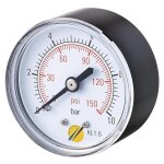 Manom�tre sec axial 0 + 10 bars 1 / 4' - �50