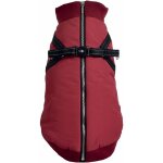 Manteau bomber bordeaux avec harnais intgr taille : 32s