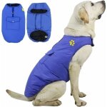 Manteau pour chien d'hiver imperm�able, manteau d'hiver pour chien, en laine doubl�, tr�s chaude pour ...