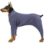 Manteau d'hiver chaud pour chien, pyjama une pi�ce doux, pull - veste pour chiens moyens et grands. . ...