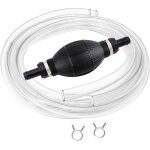 Manuel pompe de transfert de carburant avec 2m siphon tuyau portable de pompe � main � d�bit �lev� � ...