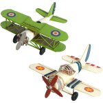 Maquette d'avion vintage en m�tal pour collectionneurs, d�coration d'int�rieur, cadeau id�al pour les ...
