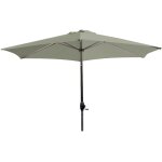 Dcb garden - marbella - parasol  manivelle en aluminium et toile