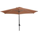 Dcb garden - marbella - parasol  manivelle en aluminium et toile