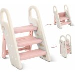 Marche pied pliable pour enfant, marchepied 3 marches pour bb, marchepieds hauteur rglable pour chambre ...