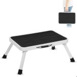 Marchepied pliable antid�rapant en acier avec poign�e - echelle escabeau tabouret capacit� de charge ...