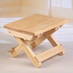 Marchepied pliable en bois massif, tabouret en bois pour enfants, tabouret portable pour la cuisine, ...