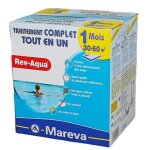 Mareva - pack 4 mois traitement rev - aqua 4 en 1 piscine 18  30m
