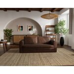 Marilia - canap� 2 places convertible d�plimousse en simili