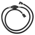 Tuyau de conduite de carburant moteur de bateau, 3 / 8in tuyau de conduite de carburant ensemble de connecteur ... Tuyau de conduite de carburant moteur de bateau, 3 / 8in tuyau de conduite de carburant ensemble de connecteur ...