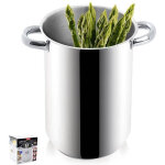 Marmite � asperges et p�tes en acier 14 cm, 3, 2 l