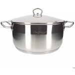 Marmite - cheffinger - 32cm - inoxydable 18 / 10 - 12. 8l - compatible tous feux