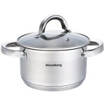 Marmite avec couvercle 22 cm klausberg kb - 7125 4 l