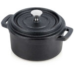 Marmite en fonte avec couvercle cast line 10 cm 250 ml
