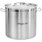 Marmite haute avec couvercle mega - m pro 21 l diam. 30 cm x h 30 cm n Marmite haute avec couvercle mega - m pro 21 l diam. 30 cm x h 30 cm n