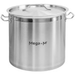 Marmite haute avec couvercle mega - m pro 25l diam. 32 cm x h 32 cm n