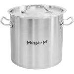 Marmite haute de restauration avec couvercle mega - m standard 12 l diam. 25 cm x h 25 cm n