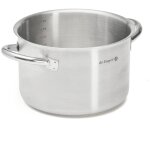 Marmite sans couvercle 20cm inox de buyer 3506. 20