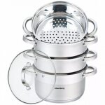 Marmite vapeur klausberg 5 pices 20 cm kb - 7140