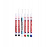 Marqueur de construction pour trous profonds 6 couleurs