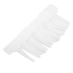 Marqueurs d'�tiquettes de type t, �tiquettes de p�pini�re de 2, 36 x 3, 94 pouces, fleur en pvc pour ...