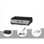 Le marquier - plancha original electrique 260 duo + housse de protection + kit de nettoyage + kit 3 spatules ... Le marquier - plancha original electrique 260 duo + housse de protection + kit de nettoyage + kit 3 spatules ...