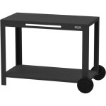 Le marquier - table desserte 110 xl noire