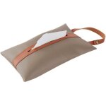 Ccykxa - a marron bote mouchoirs cuir pu tui rangement papier visage support d'organisateur rectangulaire ...