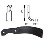 Marteau broyeur gauche l 220 h 70 adaptable brumital (lot de 2)