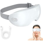 Masque oculaire th�rapeutique � vapeur chaude, masseur oculaire double usage chaud et froid, 2 niveaux ...