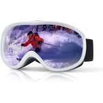 Masque de ski anti - bu�e � double �cran - lunette de ski sph�rique pour adultes et adolescents - compatible ...