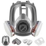 Masque de volume r�utilisable avec filtre pour la protection contre les vapeurs et les particules masque ...