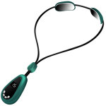 Massage du cou lymphatique, ems neck massager acupuncture spot, 6 modes 15 niveaux d'intensit� massage ...