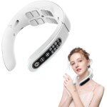 Masseur cervical, 8 ttes massage cervicales et cou, portable masseurs lectriques, massage cou avec ...