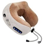 Masseur cervical et cou, appareil massage de cervicales, masseur �lectrique oreiller de nuque sans fil ...