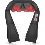 Masseur cervical massage dos et cou �paules avec chauffage, 3d rotation appareil de massage shiatsu �lectrique ...
