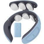 Masseur de colonne cervicale � 6 t�tes, avec 4 modes de massage et 15 niveaux d'intensit�, masseur �lectrique ...