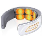 Masseur de la colonne cervicale, 6 t�tes masseur cervical de massage nuque chauffant, relaxation du cou ...