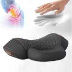 Masseur de cou 3 en 1 avec traction et thermoth�rapie oreiller ergonomique soulageant les douleurs cervicales ...