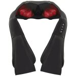 Masseur pour le cou et les paules avec fonction de chaleur shiatsu : soulage la fatigue au bureau et ...