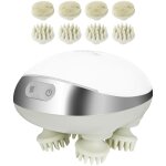 Masseur de cuir chevelu electrique avec chaleur, masseur de tete chauffant rechargeable, etanche ipx7 ... Masseur de cuir chevelu electrique avec chaleur, masseur de tete chauffant rechargeable, etanche ipx7 ...