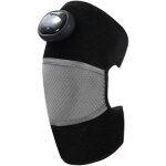 Masseur de genou chauffant lectrique, paulettes vibrantes et chauffe - articulations, masseur de genouillre ...