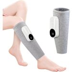 Masseur jambes sans fil avec chaleur et compression masseur de mollets avec 3 modes 3 intensit�s appareil ...