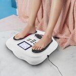 Masseur de pieds électrique 25 techniques simulées 99 niveaux de force de massage stimulateur de circulation ... Masseur de pieds électrique 25 techniques simulées 99 niveaux de force de massage stimulateur de circulation ...