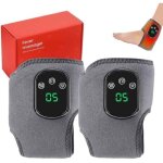 Masseur de pieds lectrique 3 en 1 avec fonction chauffante, vibrations multi niveaux et mode combin, ...