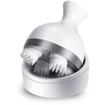 Masseur de t�te de chat - en silicone souple - massage doux - chargement usb - appareil de massage �lectrique ...