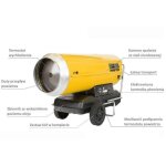 Master chauffage de huile b 360 avec pompe de allumage direct / 111 kw